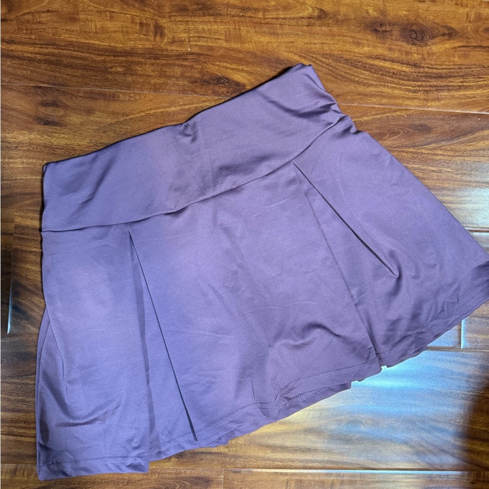 Zara Lavender Satin Skirt